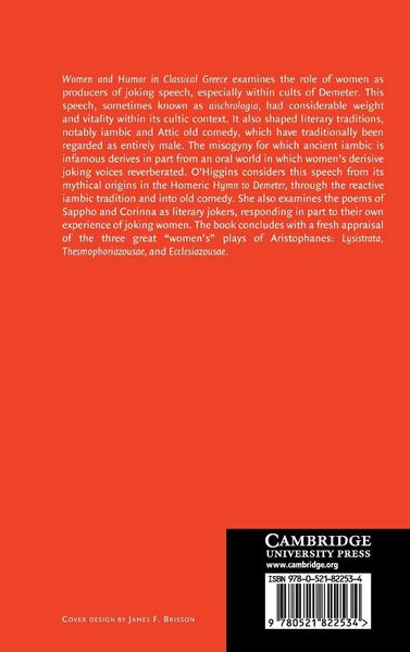 Produktbild: Women and Humor in Classical Greece