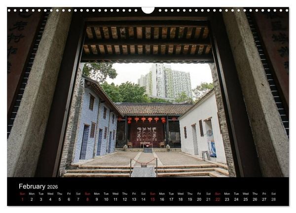 Produktbild: Monuments of Hong Kong 2026 (Wall Calendar 2026 DIN A3 landscape), CALVENDO 12 Month Wall Calendar