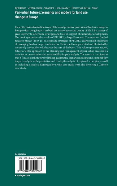 Produktbild: Peri-urban futures: Scenarios and models for land use change in Europe