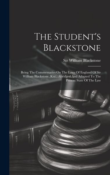 Produktbild: The Student's Blackstone