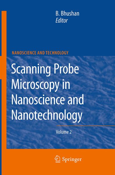 Produktbild: Scanning Probe Microscopy in Nanoscience and Nanotechnology 2
