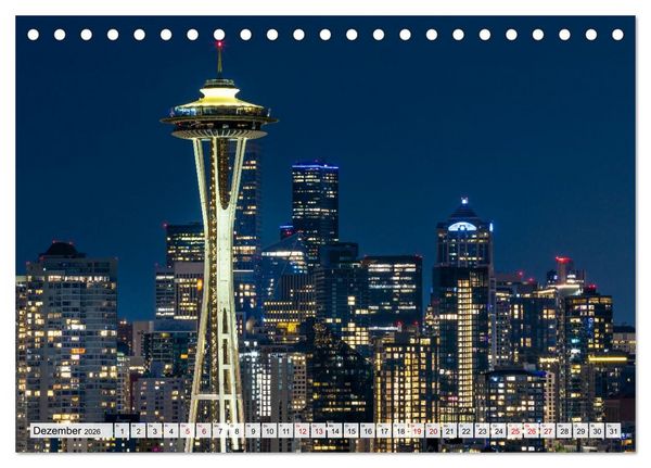 Produktbild: Faszination USA - Eine Reise durch Stadt und Natur (Tischkalender 2026 DIN A5 quer), CALVENDO Monatskalender