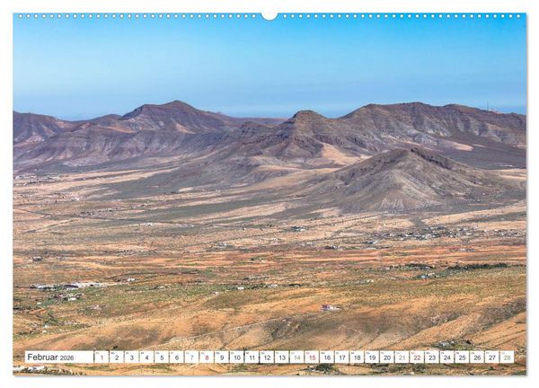 Produktbild: Fuerteventura - W&uuml;stenzauber und Meeresrauschen (hochwertiger Premium Wandkalender 2026 DIN A2 quer), Kunstdruck in Hochglanz