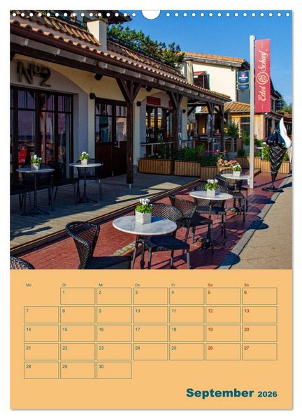 Produktbild: Ostseebad K&uuml;hlungsborn Terminplaner (Wandkalender 2026 DIN A3 hoch), CALVENDO Monatskalender