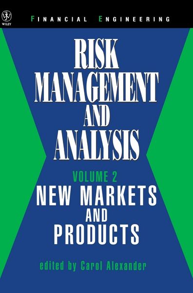Produktbild: Risk Management and Analysis, New Markets and Products