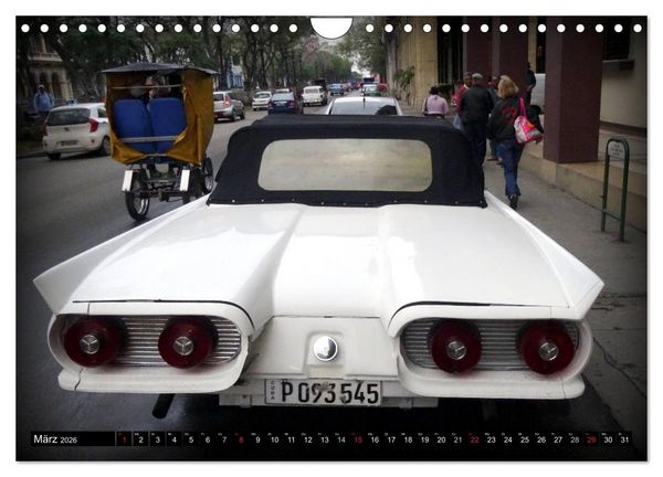 Produktbild: Auto-Legenden: FORD THUNDERBIRD (Wandkalender 2026 DIN A4 quer), CALVENDO Monatskalender