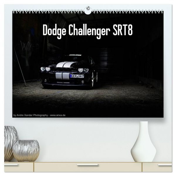 Produktbild: Dodge Challenger SRT8 (hochwertiger Premium Wandkalender 2026 DIN A2 quer), Kunstdruck in Hochglanz