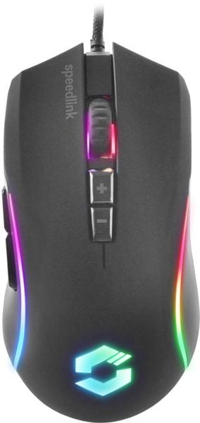 SPEEDLINK ZAVOS RGB Gaming Mouse, rubber-black