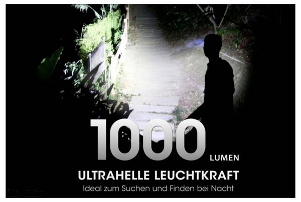 Produktbild: NiteCore NU40 LED Stirnlampe akkubetrieben 1000lm NC-NU40