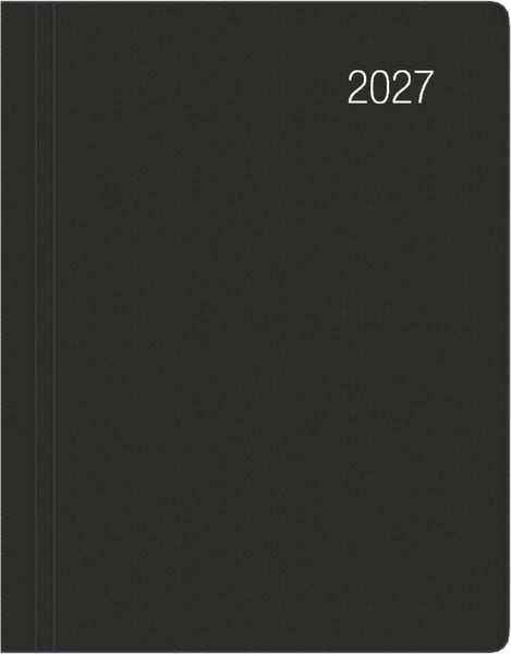 Taschenkalender schwarz 1W/2S 2027