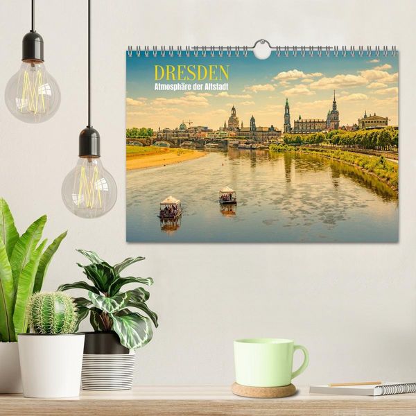 Produktbild: Dresden, Atmosph&auml;re der Altstadt (Wandkalender 2026 DIN A4 quer), CALVENDO Monatskalender