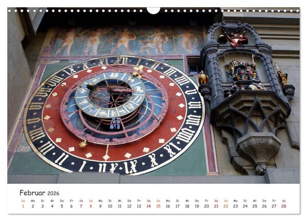 Produktbild: Bern... / Sehen und Erleben / Fotografischer Stadtrundgang (Wandkalender 2026 DIN A3 quer), CALVENDO Monatskalender