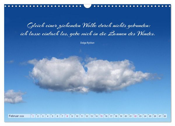 Produktbild: Die Wolken: "Schauspieler der L&uuml;fte" (Wandkalender 2026 DIN A3 quer), CALVENDO Monatskalender