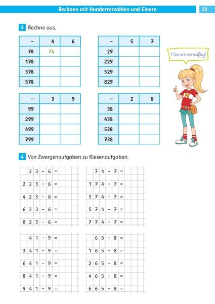 Produktbild: Die Mathe-Helden Rechnen bis 1000, 3. Klasse