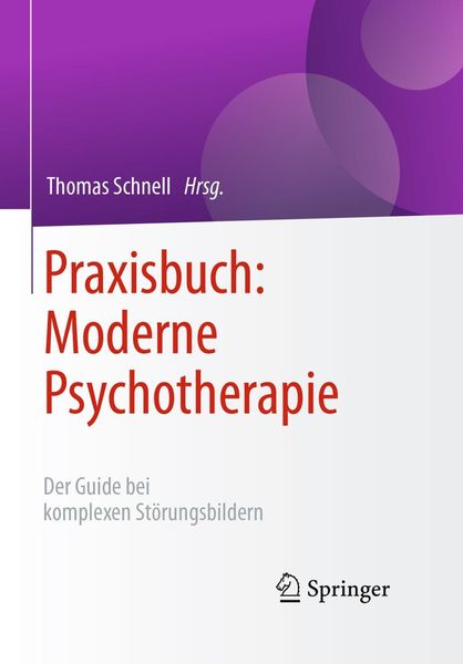 Produktbild: Praxisbuch: Moderne Psychotherapie