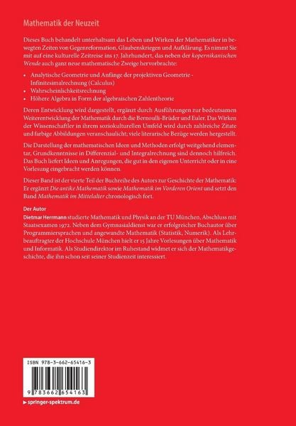 Produktbild: Mathematik der Neuzeit