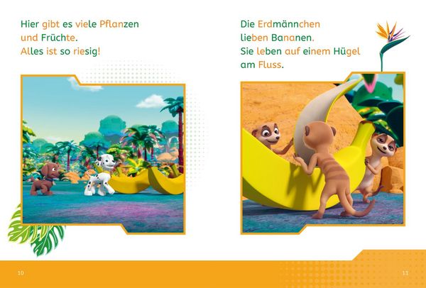 Produktbild: PAW Patrol Erstlesebuch: Die Fellfreunde und das Dschungel-Abenteuer