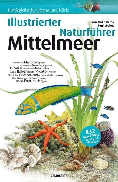Produktbild: Illustrierter Naturf&uuml;rhrer Mittelmeer