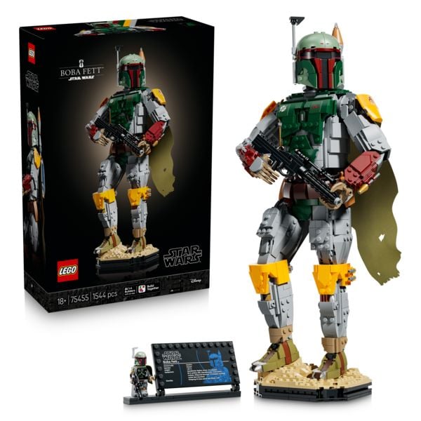 Produktbild: LEGO Star Wars Boba Fett Modellbau f&uuml;r Erwachsene Fans 75455