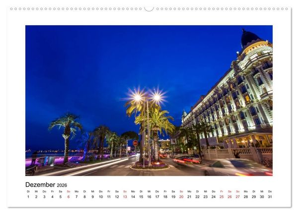 Produktbild: COTE D'AZUR Impressionen (hochwertiger Premium Wandkalender 2026 DIN A2 quer), Kunstdruck in Hochglanz