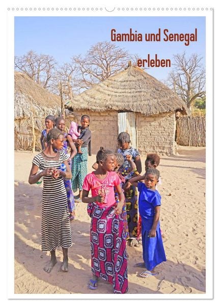 Produktbild: Gambia und Senegal erleben (Wandkalender 2026 DIN A2 hoch), CALVENDO Monatskalender