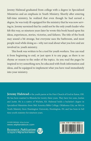 Produktbild: B.R.M. (Bathroom Reading Material) for Youth Workers