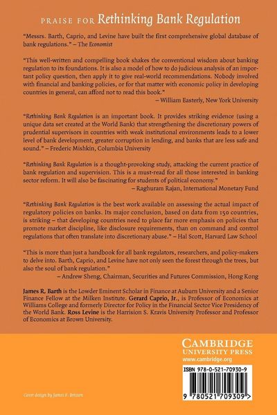 Produktbild: Rethinking Bank Regulation