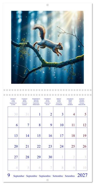 Produktbild: The Forest Fellowship (Wall Calendar 2027 12 &times; 12 Inch) CALVENDO 12 Month Wall Calendar