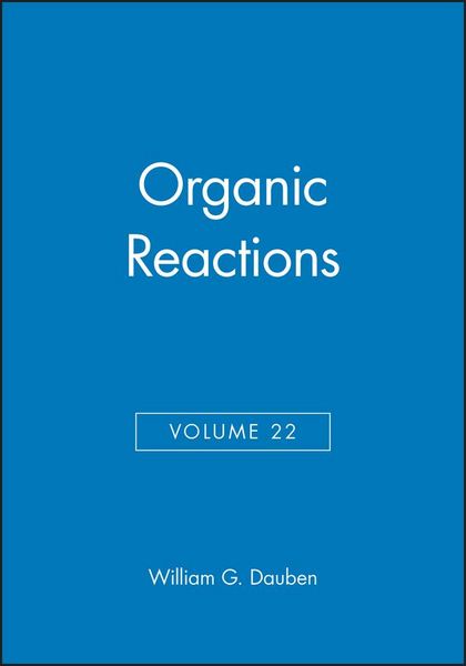 Produktbild: Dauben, W: Organic Reactions, Volume 22