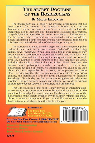 Produktbild: The Secret Doctrine of the Rosicrucians