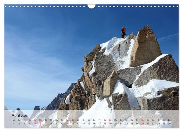 Produktbild: Gipfelabenteuer - wenn der Berg ruft (Wandkalender 2026 DIN A3 quer), CALVENDO Monatskalender