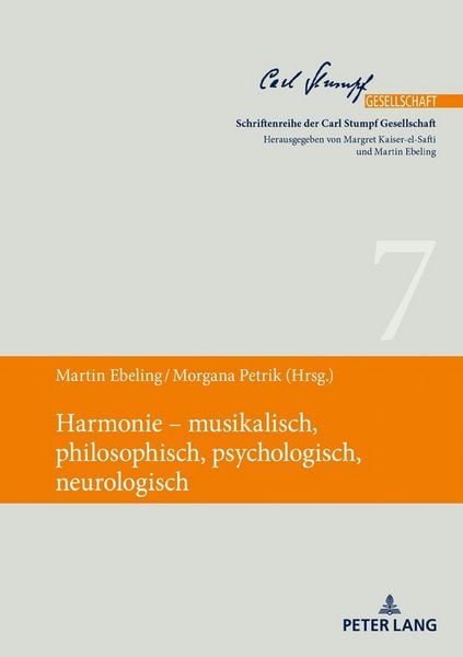 Produktbild: Harmonie &ndash; musikalisch, philosophisch, psychologisch, neurologisch