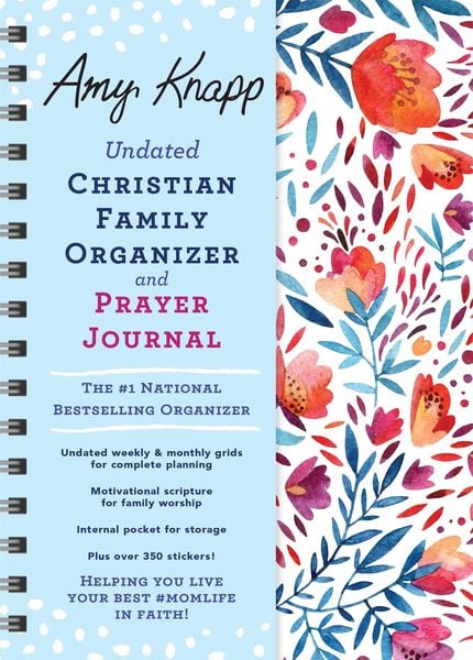Produktbild: Amy Knapp Undated Christian Family Organizer and Prayer Journal