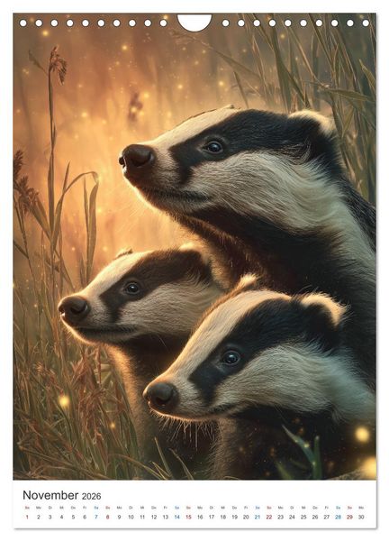 Produktbild: Wild und Wundervoll (Wandkalender 2026 DIN A4 hoch), CALVENDO Monatskalender