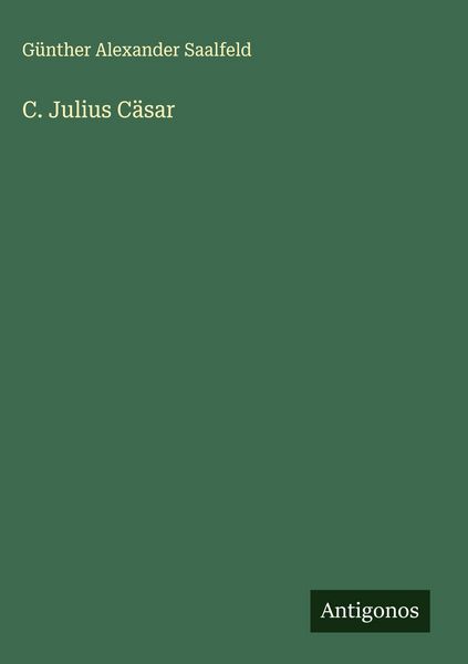 Produktbild: C. Julius C&auml;sar