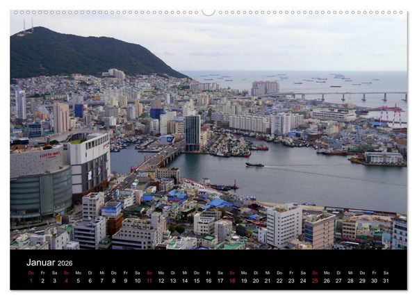Produktbild: S&Uuml;DKOREA zwischen asiatischer Tradition und Moderne (hochwertiger Premium Wandkalender 2026 DIN A2 quer), Kunstdruck in Hochglanz
