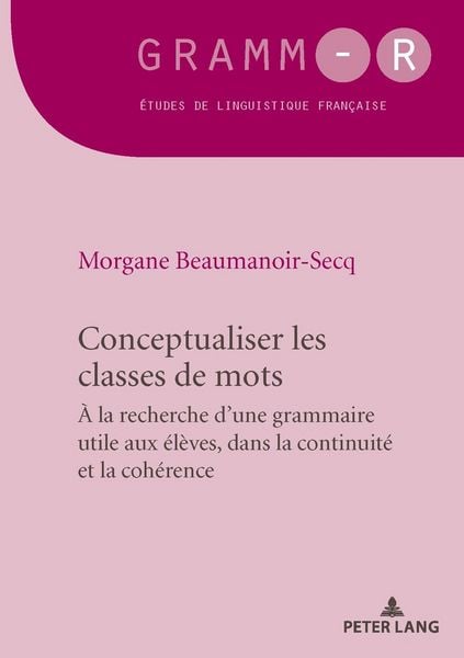 Produktbild: Conceptualiser les classes de mots