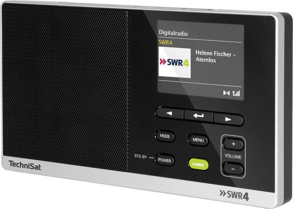 Produktbild: TechniSat DigitRadio 215 SWR 4 - Edition Kofferradio DAB+, UKW Schwarz
