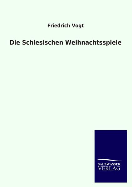 Produktbild: Die Schlesischen Weihnachtsspiele