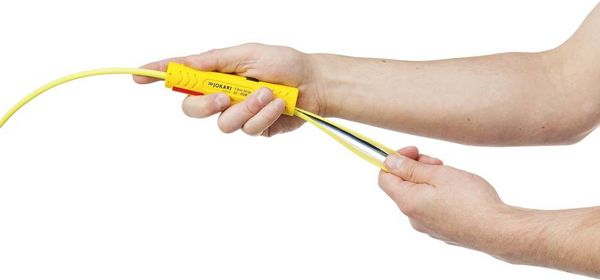 Produktbild: JOKARI Abmanteler LC-PUR f&uuml;r LWL Kabel passend f&uuml;r Rundkabel Au&szlig;endurchmesser 6,2mm, 1/4 Zoll - 1 St&uuml;ck