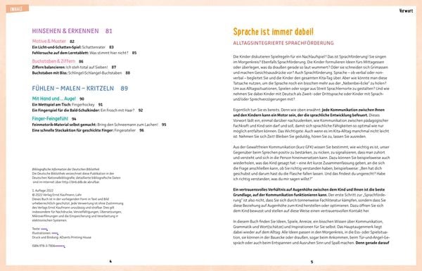 Produktbild: Alltagsintegrierte Sprachförderung im Kindergarten