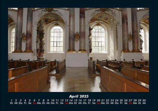 Produktbild: Religi&ouml;se Architektur 2025 Fotokalender DIN A4