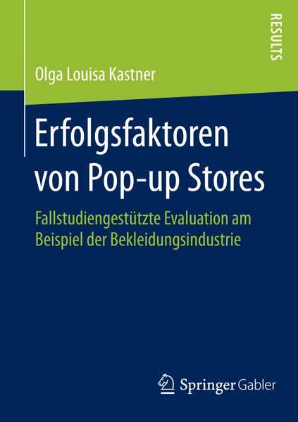 Produktbild: Erfolgsfaktoren von Pop-up Stores
