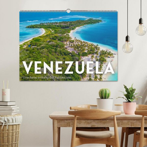 Produktbild: Venezuela - Eine Reise entlang der Karibikk&uuml;ste. (Wandkalender 2026 DIN A2 quer), CALVENDO Monatskalender