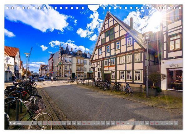 Produktbild: Ein Blick auf Detmold (Wandkalender 2026 DIN A4 quer), CALVENDO Monatskalender
