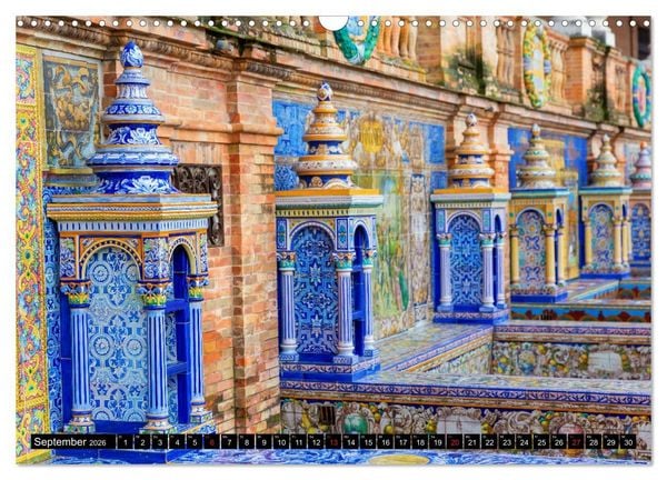 Produktbild: Sevilla - Impressionen aus dem Herzen Andalusiens (Wandkalender 2026 DIN A3 quer), CALVENDO Monatskalender