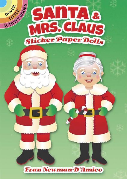 Produktbild: Newman-D'Amico, F: Santa & Mrs. Claus Sticker Paper Dolls