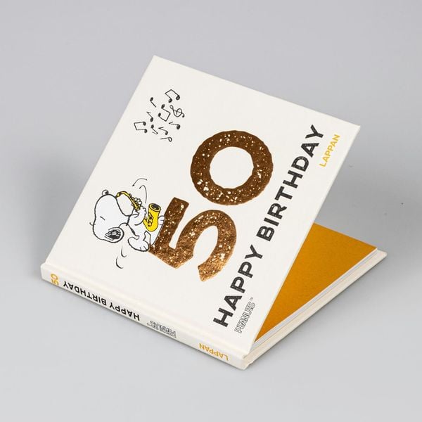 Produktbild: Peanuts Geschenkbuch: Happy Birthday zum 50. Geburtstag