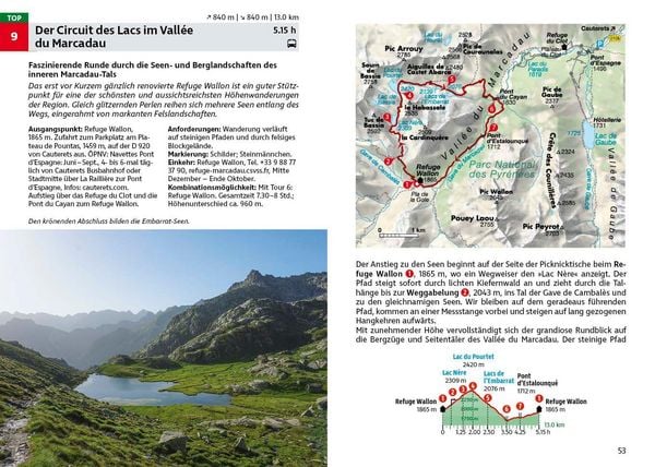 Produktbild: ROTHER Wanderf&uuml;hrer Pyren&auml;en Nord - Franz&ouml;sische Zentralpyren&auml;en
