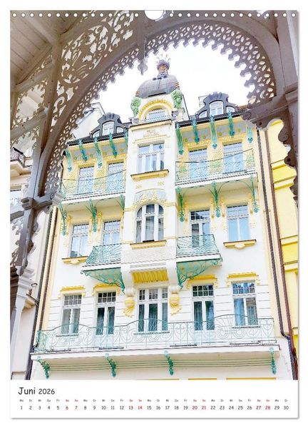 Produktbild: Karlsbad - pr&auml;chtig und elegant (Wandkalender 2026 DIN A3 hoch), CALVENDO Monatskalender